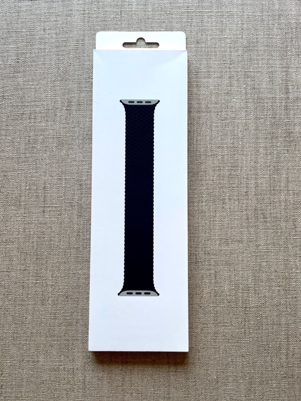 Apple Watch Braided Solo Loop Band (42mm - Midnight - Size 7)